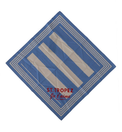 Dolce & Gabbana Elegant Striped Cotton Handkerchief