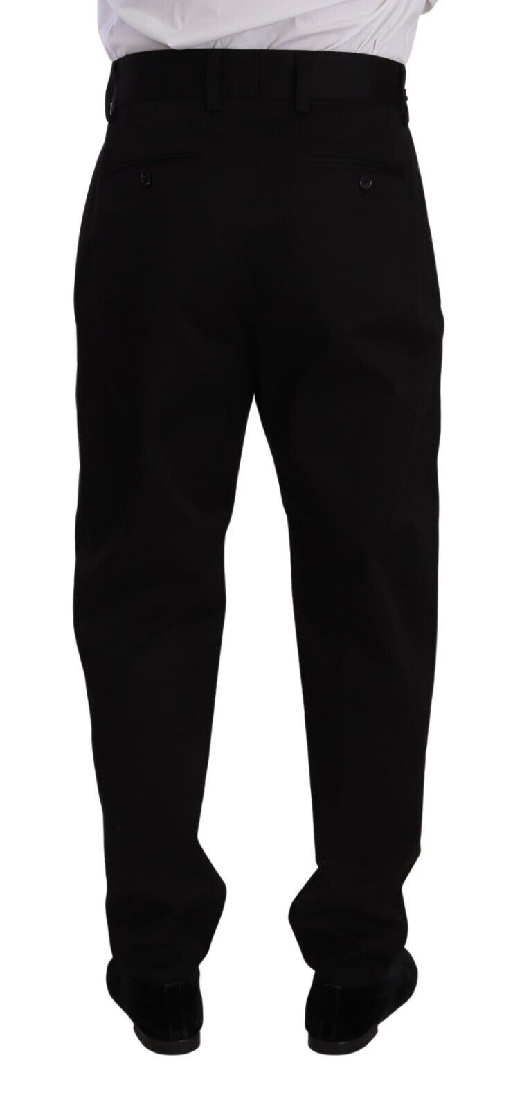 Dolce & Gabbana Elegant Slim-Fit Cotton Trousers