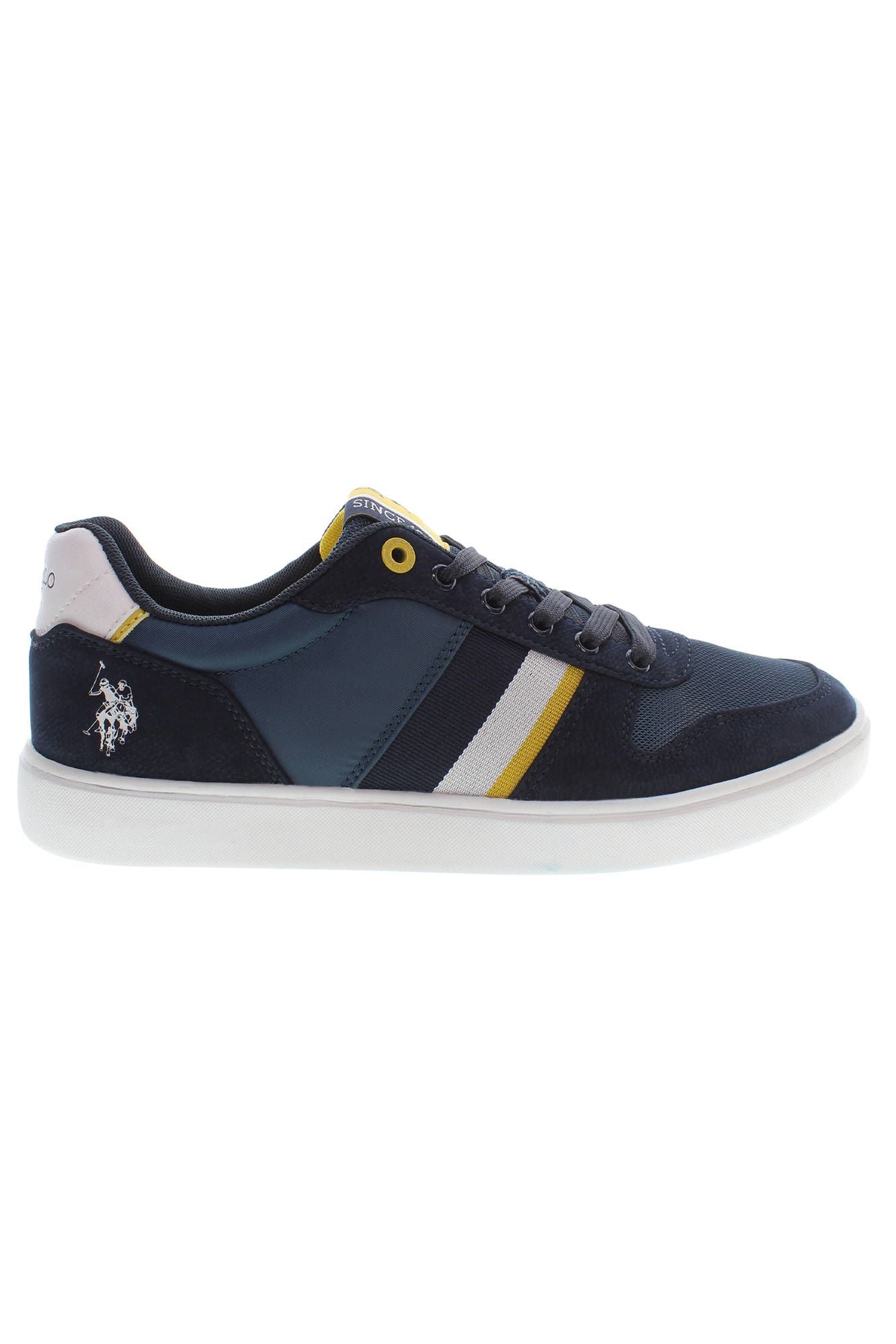 U.S. POLO ASSN. Blue Polyester Men Sneaker