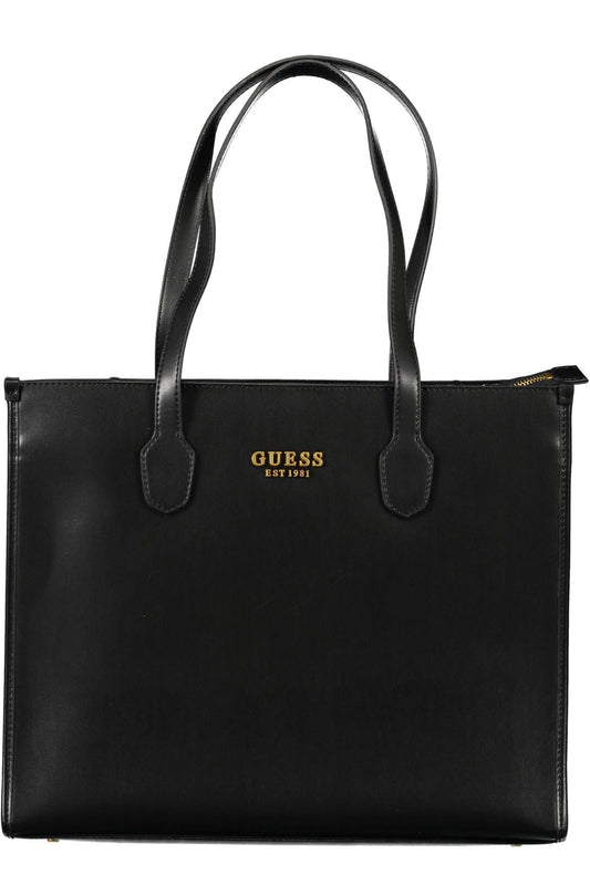 Guess Jeans Black Polyethylene Women Handbag