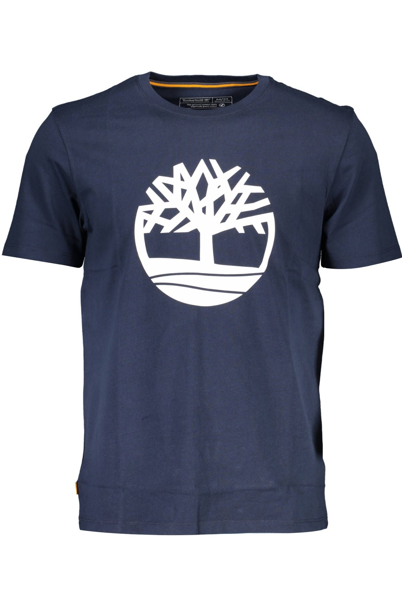 Timberland Blue Cotton Men T-Shirt