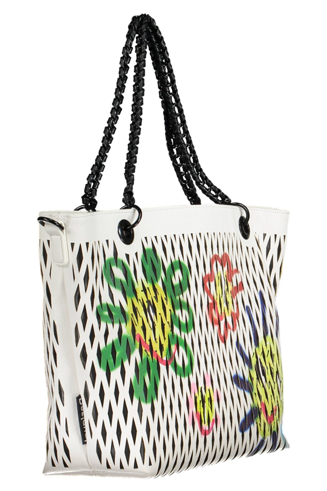 Desigual White Polyethylene Women Handbag