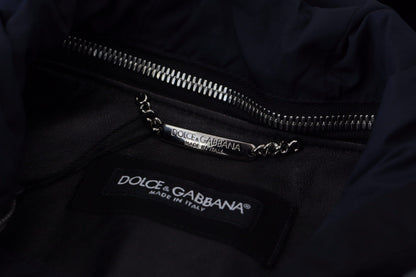 Dolce & Gabbana Elegant Black Bomber Blouson Jacket