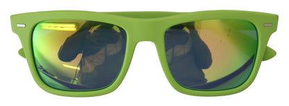 Dolce & Gabbana Acid Green Chic Full Rim Sunglasses