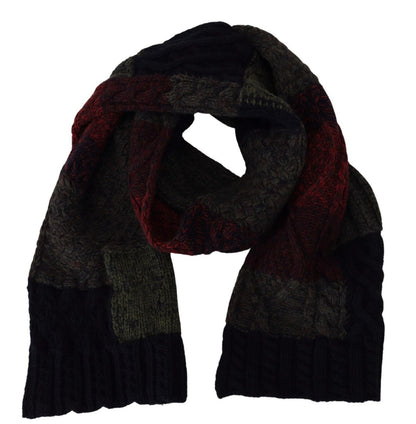 Dolce & Gabbana Elegant Wool-Cashmere Men's Scarf