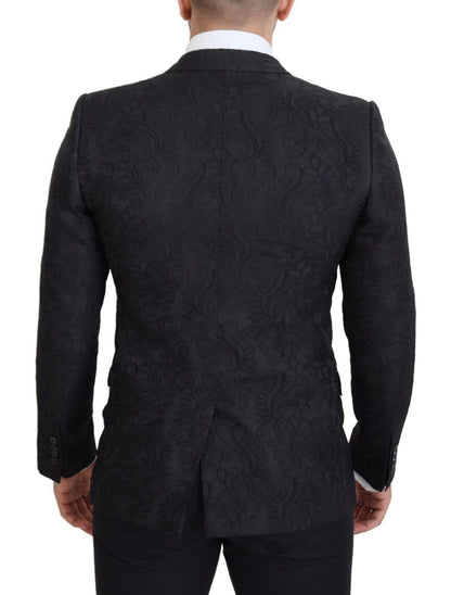 Dolce & Gabbana Elegant Slim Fit Peak Lapel Blazer