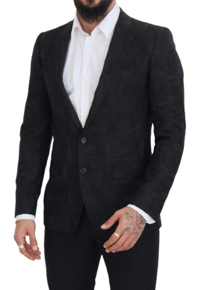 Dolce & Gabbana Elegant Slim Fit Peak Lapel Blazer