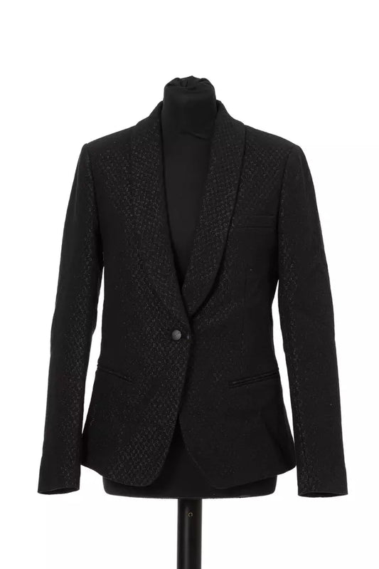 Jacob Cohen Black Cotton Women Blazer