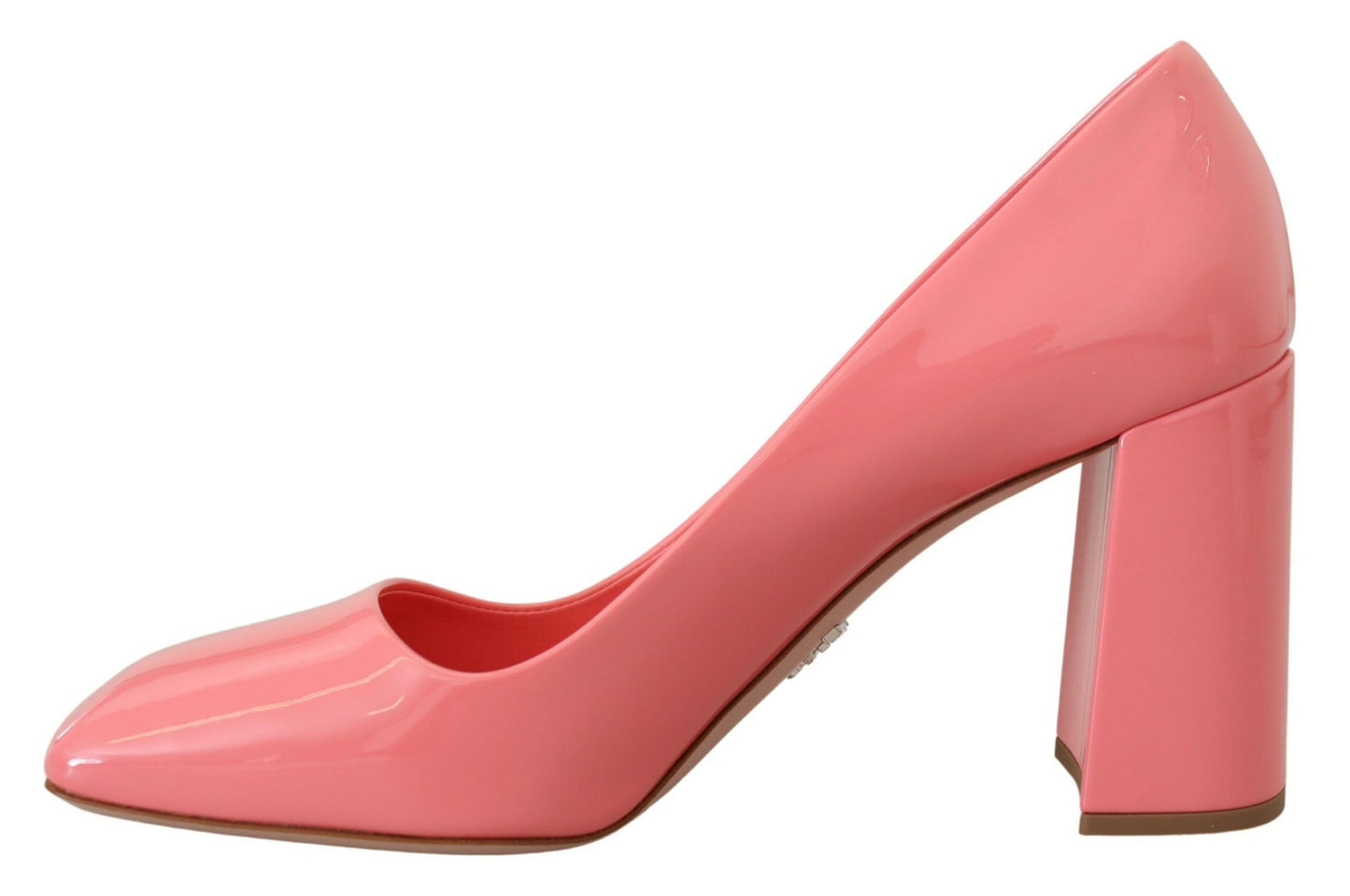 Prada Elegant Square Toe Pink Heels