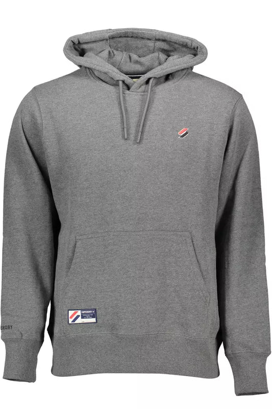 Superdry Gray Cotton Men Sweater