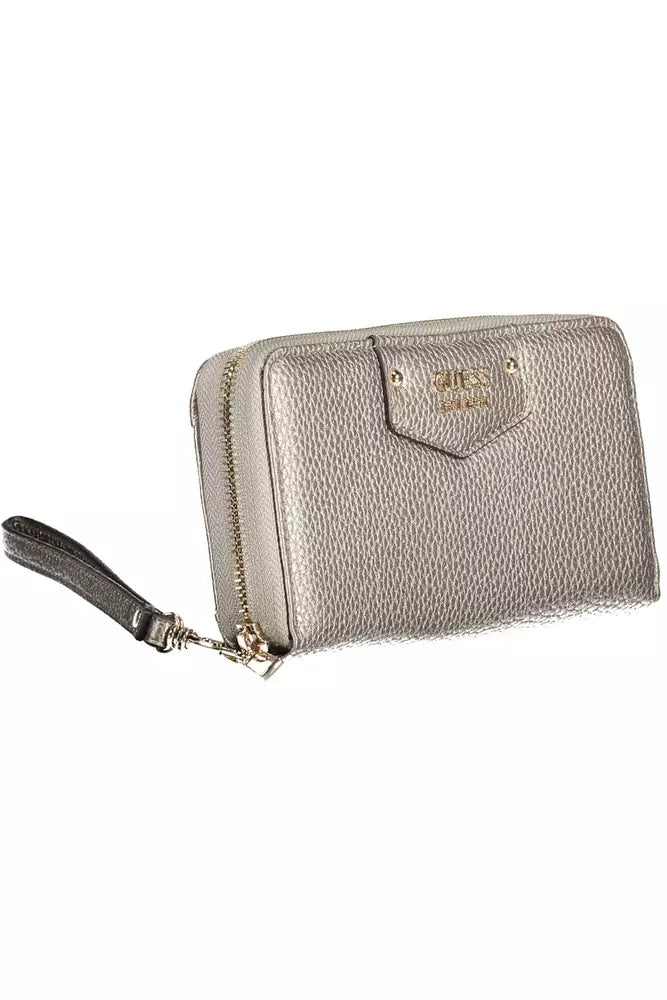 Guess Jeans Silver Polyethylene Women Wallet