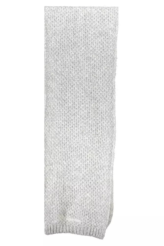 Calvin Klein Gray Alpaca Women Scarf