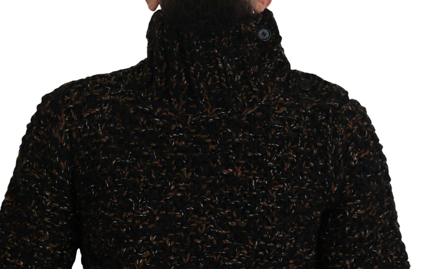 Dolce & Gabbana Elegant Turtleneck Sweater in Luxurious Wool Blend