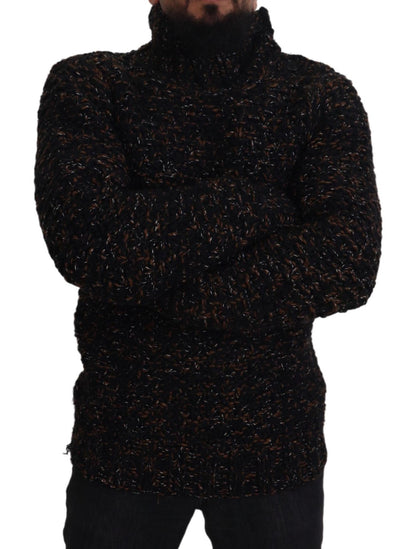 Dolce & Gabbana Elegant Turtleneck Sweater in Luxurious Wool Blend