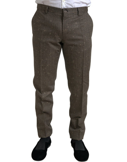 Dolce & Gabbana Elegant Skinny Wool Chino Pants