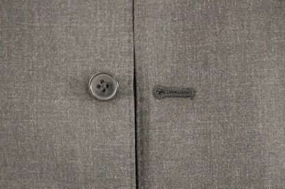 Dolce & Gabbana Elegant Gray Wool Formal Dress Vest