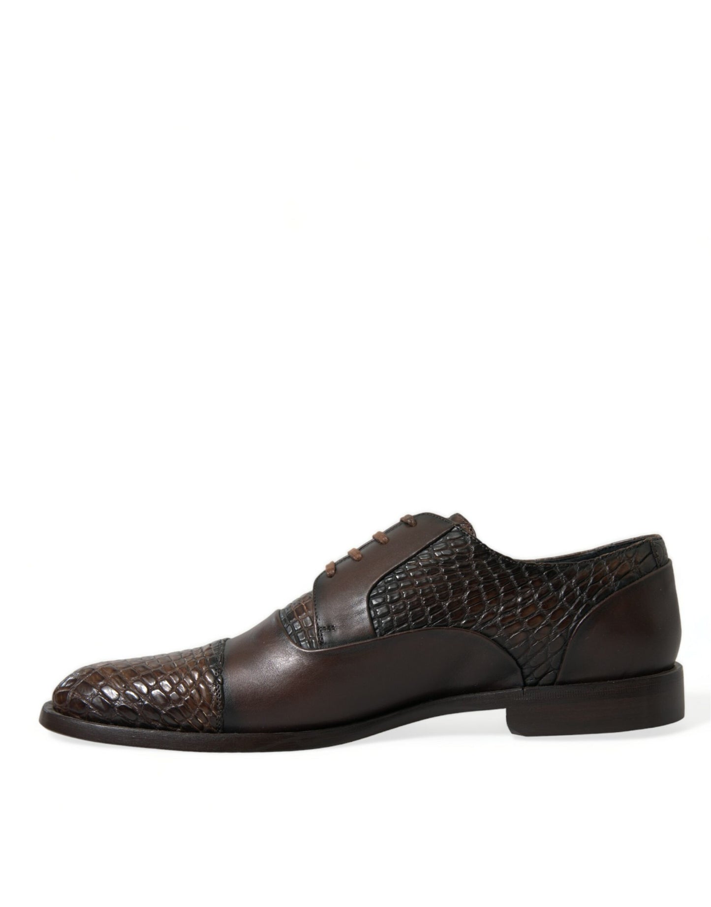 Dolce & Gabbana Elegant Textured Leather Oxford Dress Shoes