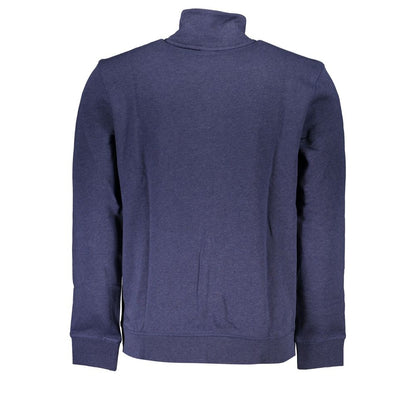 Hugo Boss Blue Cotton Men Sweater