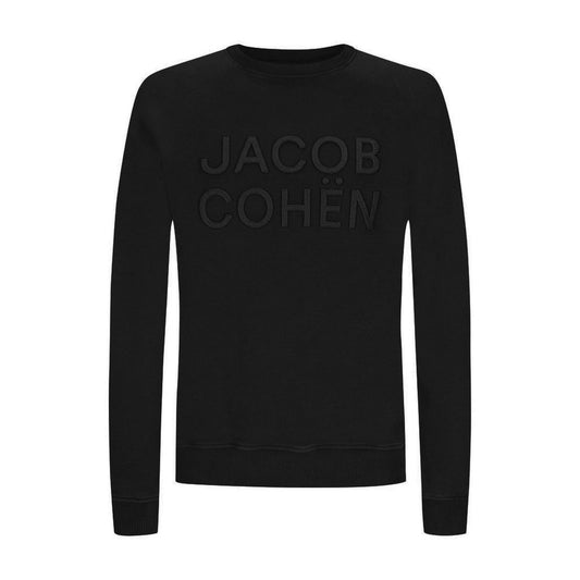 Jacob Cohen Black Cotton Men Jacket