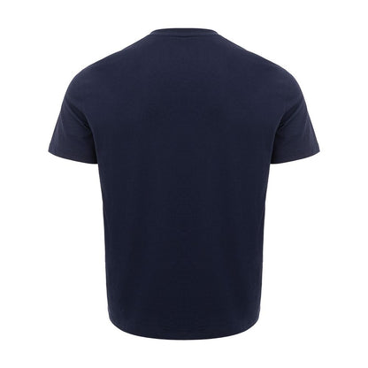 Armani Exchange Sleek Blue Cotton Tee for Men