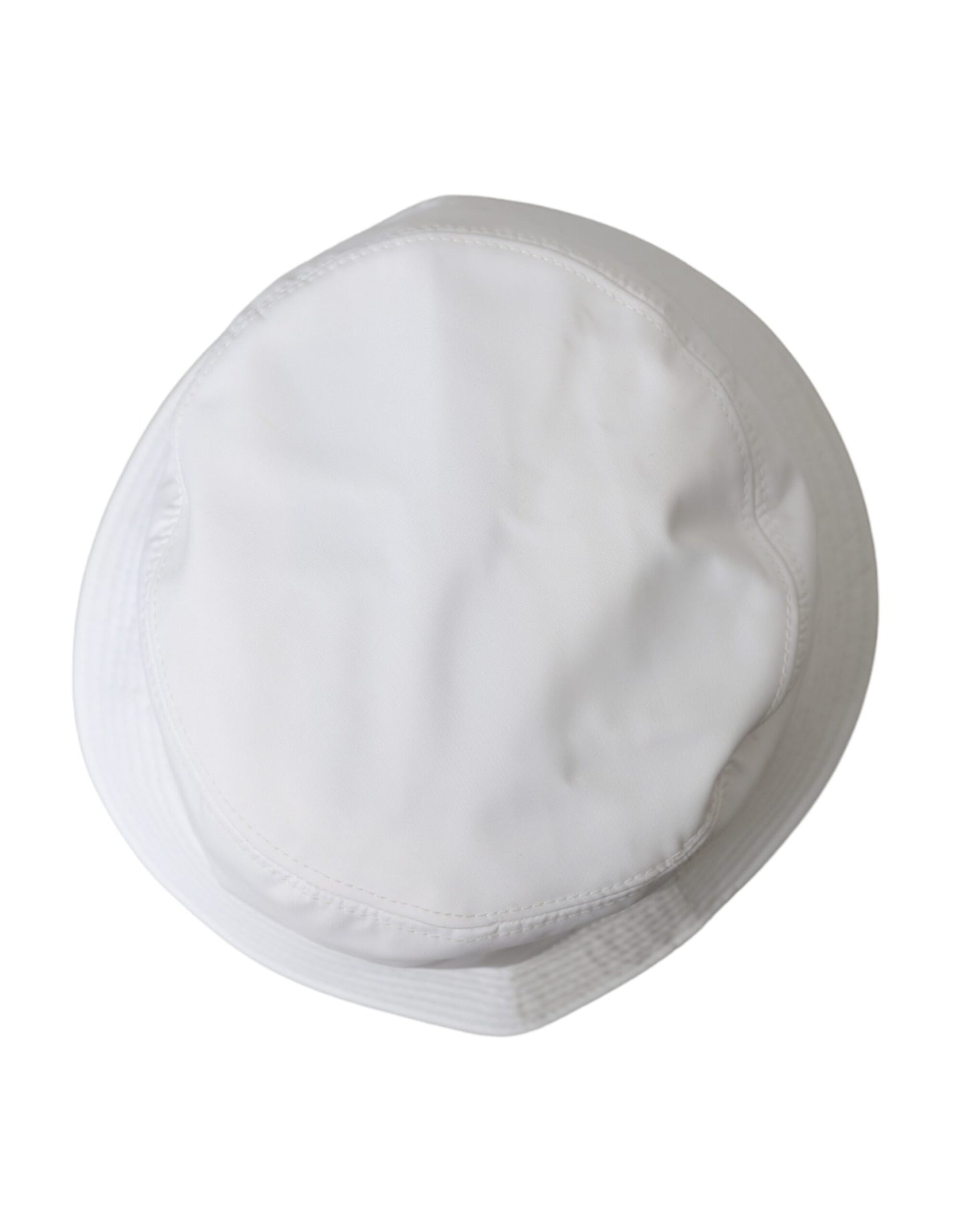 Dolce & Gabbana White Cotton Cap Bucket Capello Hat Men