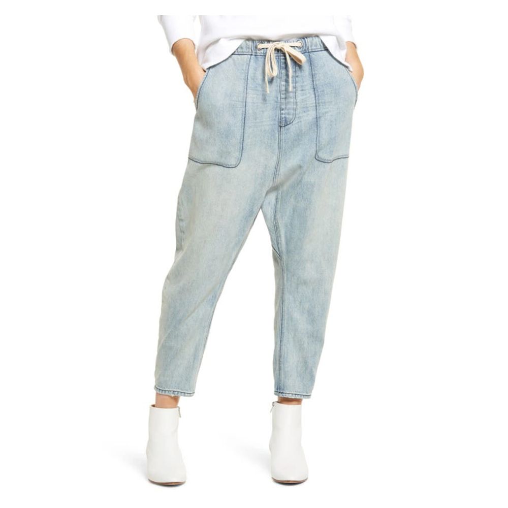 One Teaspoon Blue Cotton Jeans & Pant