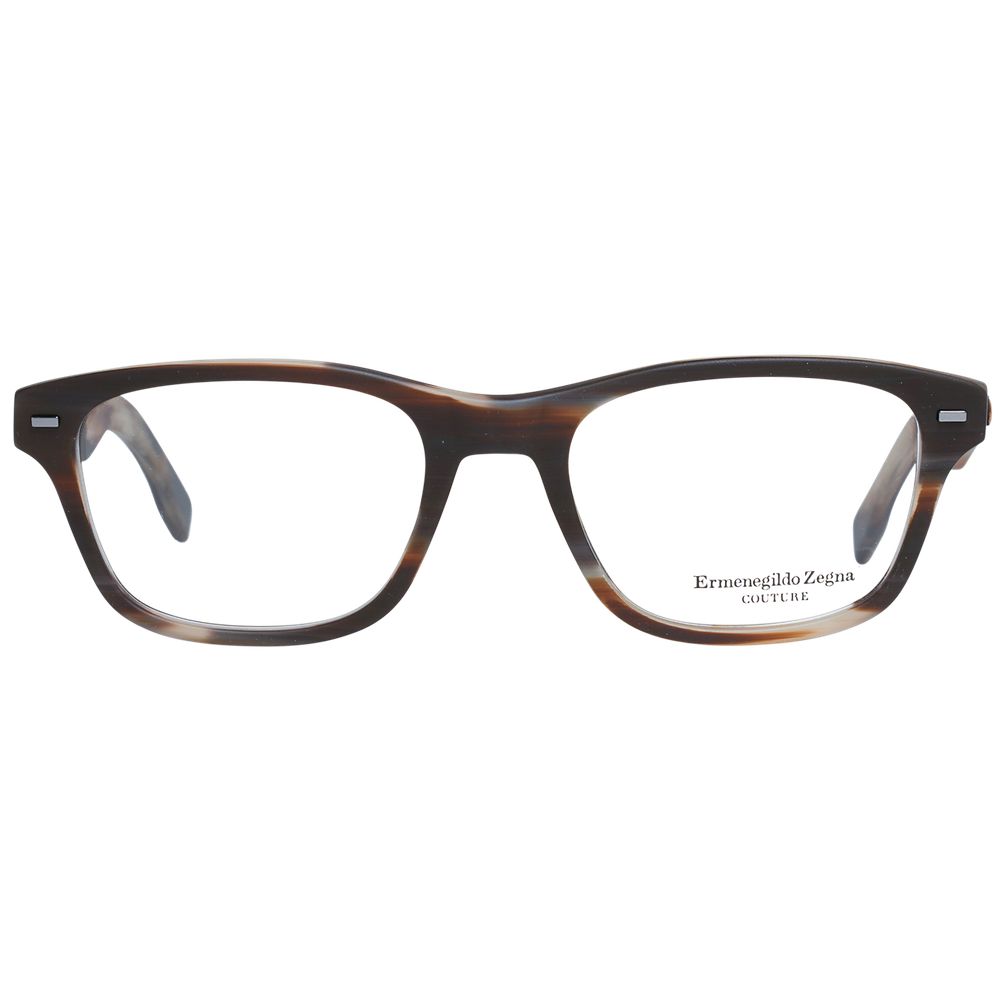 Zegna Couture Brown Men Optical Frames