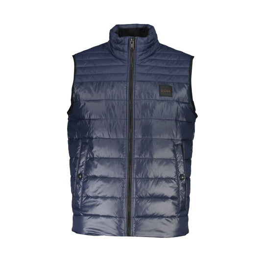 Hugo Boss Blue Polyamide Men Jacket