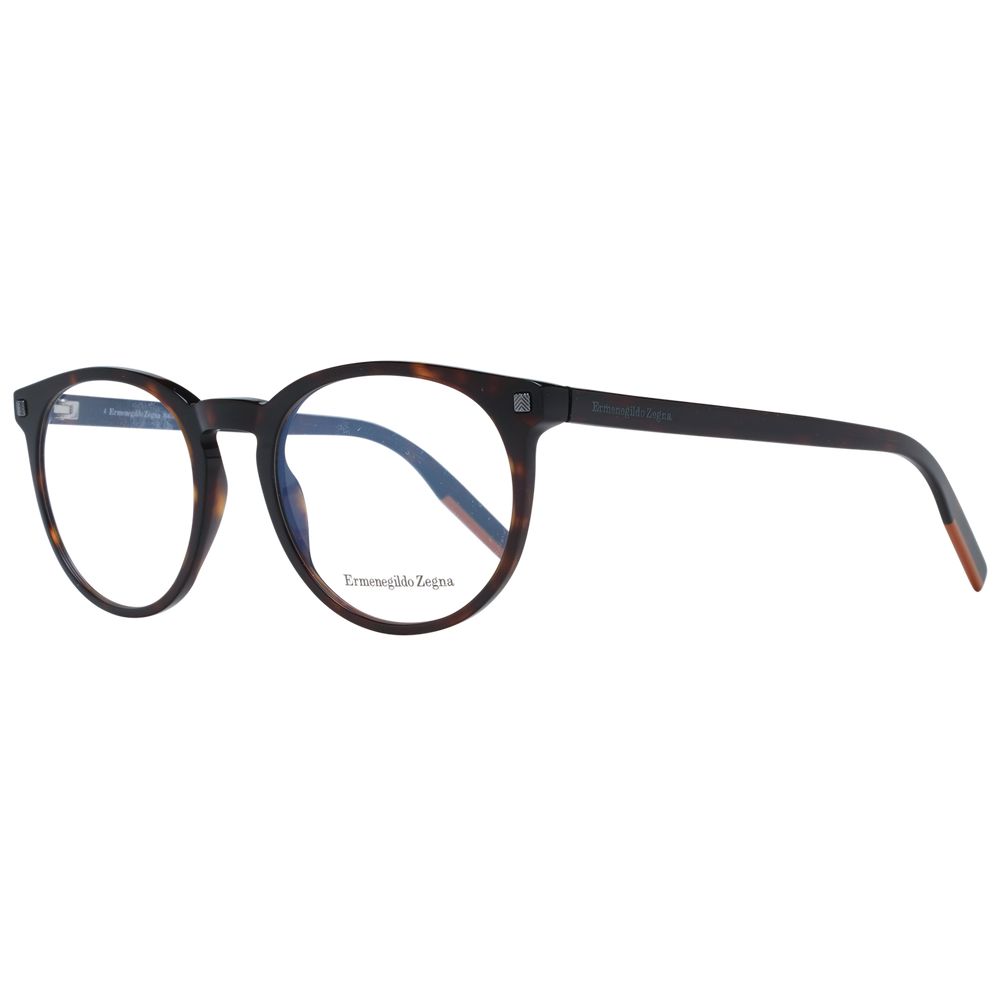 Ermenegildo Zegna Brown Men Optical Frames