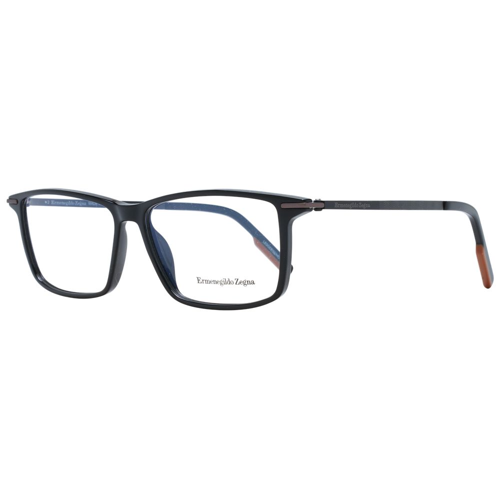 Ermenegildo Zegna Black Men Optical Frames