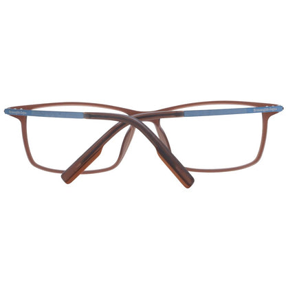 Ermenegildo Zegna Brown Men Optical Frames