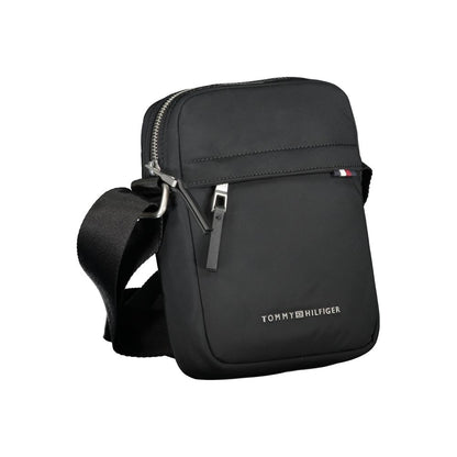 Tommy Hilfiger Black Polyester Shoulder Bag