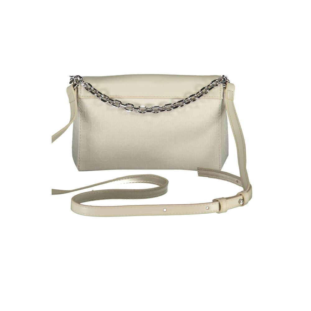 Calvin Klein Beige Polyester Handbag