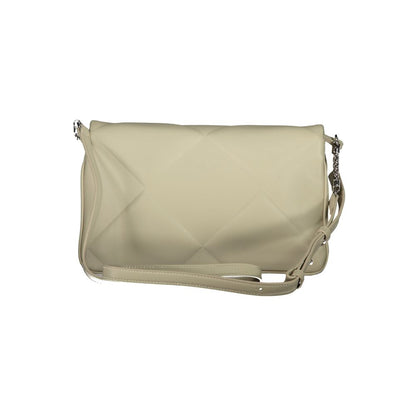 Calvin Klein Beige Cotton Handbag