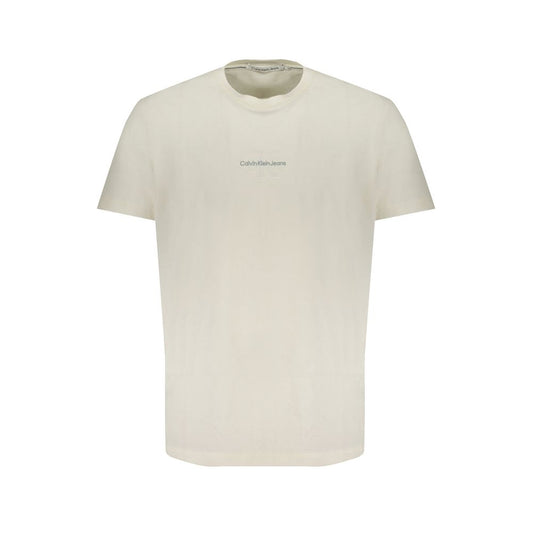 Calvin Klein White Cotton T-Shirt