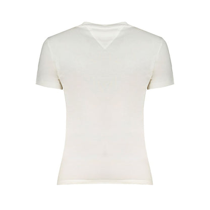 Tommy Hilfiger White Cotton Tops & T-Shirt