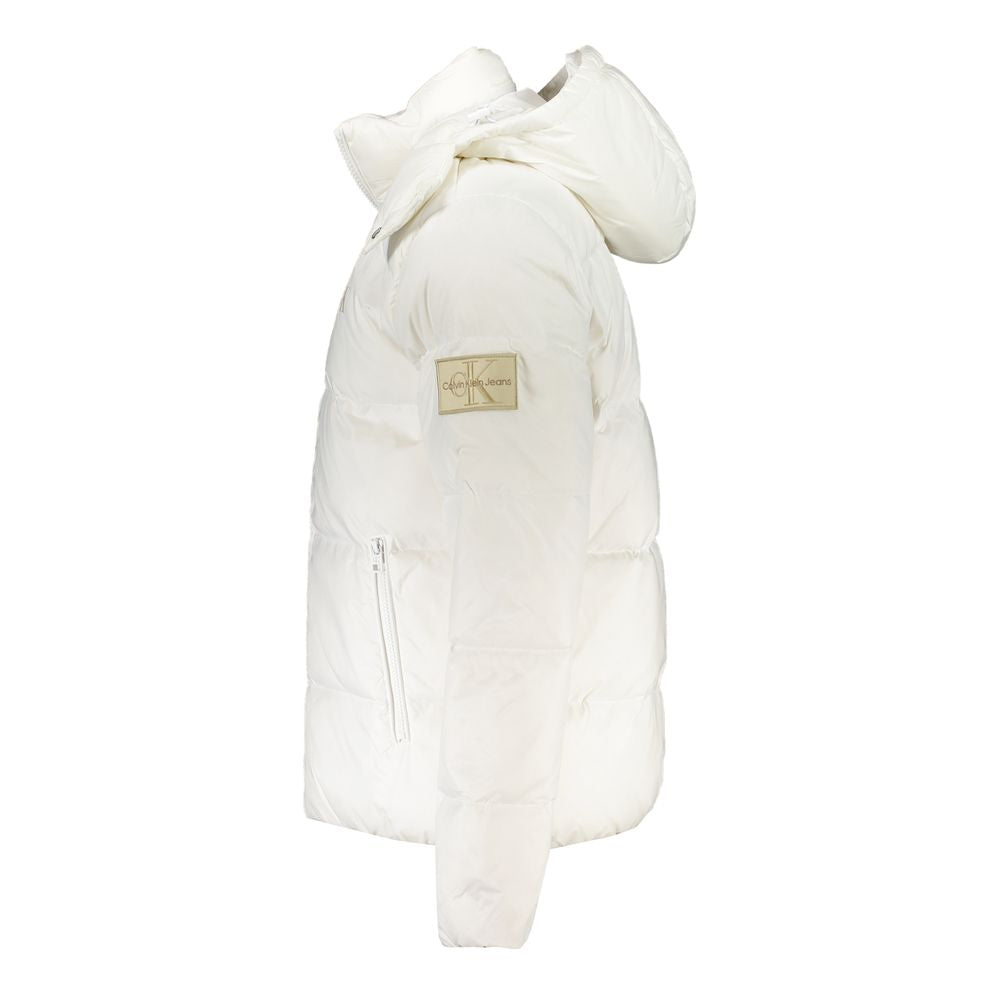 Calvin Klein White Polyamide Jacket