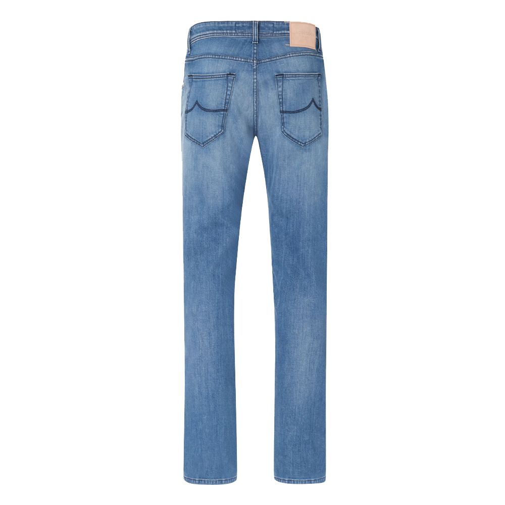 Jacob Cohen Light Blue Cotton Jeans & Pant