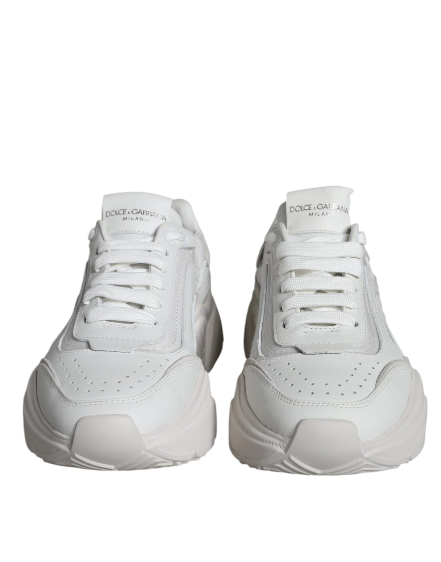 Dolce & Gabbana White Daymaster Low Top Sneakers Shoes