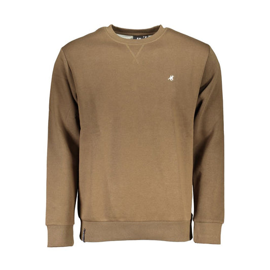 U.S. Grand Polo Brown Cotton Sweater