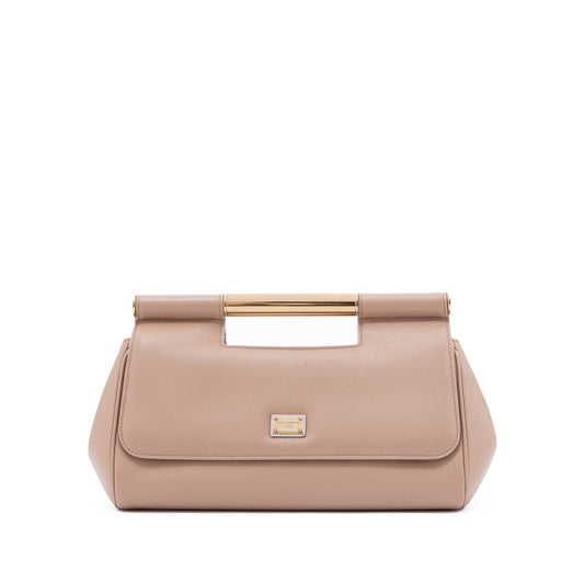 Dolce & Gabbana Pink Leather Handbag