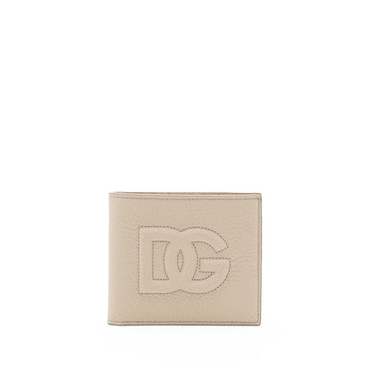 Dolce & Gabbana Beige Leather Wallet