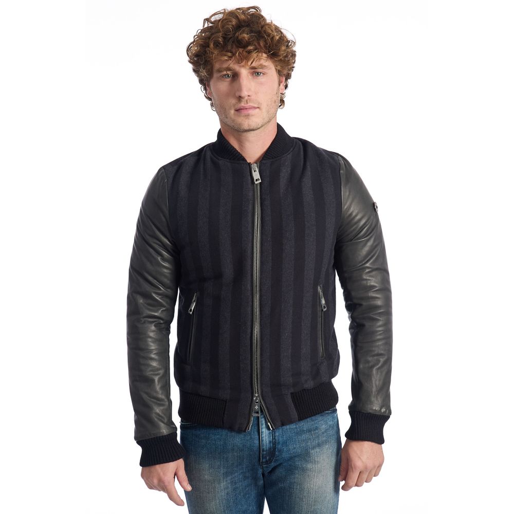 Roberto Pepe Luxury Black Lamb Jacket