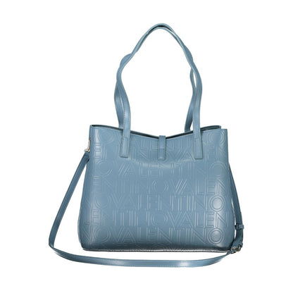 Valentino Bags Light Blue Polyethylene Handbag