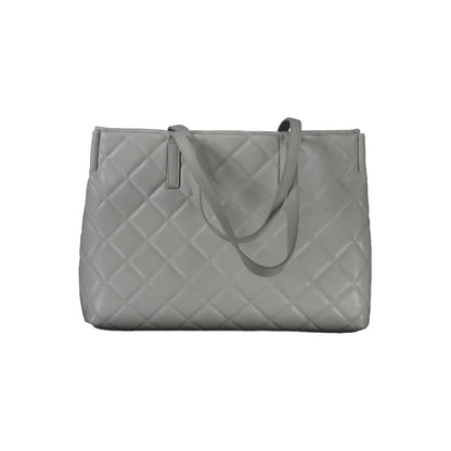 Valentino Bags Gray Polyethylene Handbag