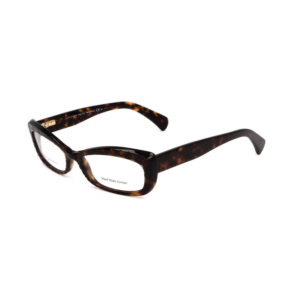 Alexander McQueen Brown Acetate Frames