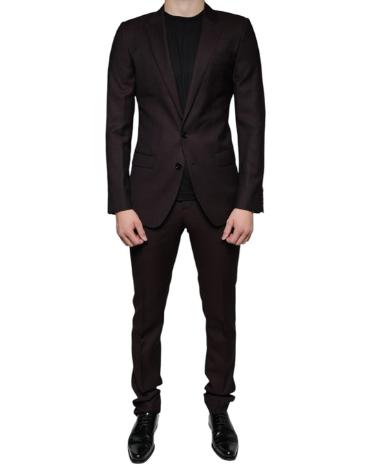 Dolce & Gabbana Indigo MARTINI Formal 2 Piece Suit