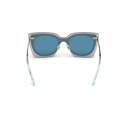 Swarovski Gray Plastic Sunglasses