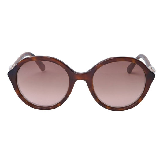 Swarovski Brown Acetate Sunglasses