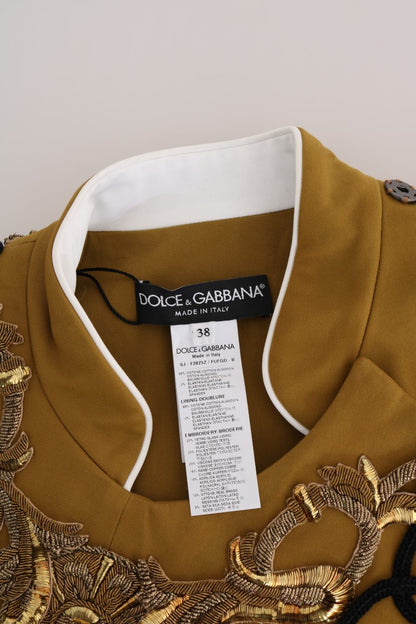 Dolce & Gabbana Runway Embellished Crystal Cross Vest